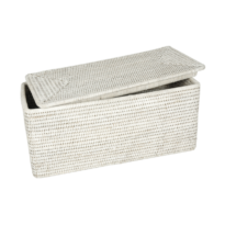 Storage basket with lid