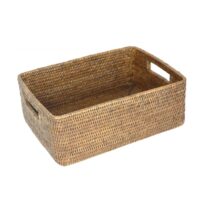 Rect. storage box low
