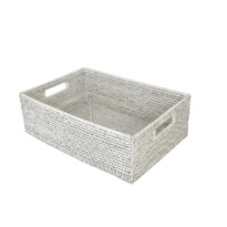 Rectangular Basket w/ handles