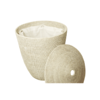 Laundry basket Olive cotton