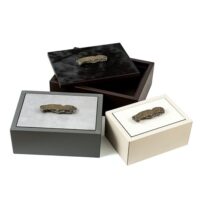 RECTANGULAR AMBRA TRINKET BOX