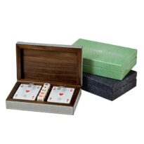 ROYAL DICE & PLAYING CARD HOLDER