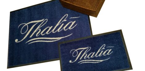 Logo Dock Mat by Home & Yacht Linen and Interiors